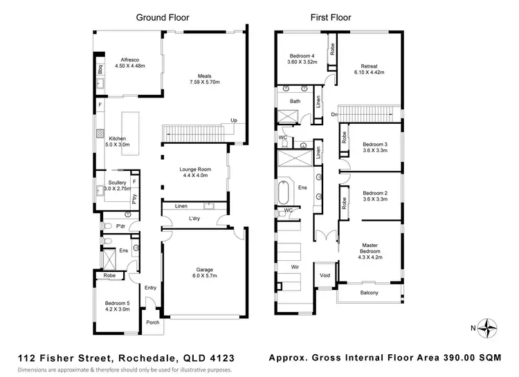 Floorplan of Homely house listing, 112 Fisher Street, Rochedale QLD 4123