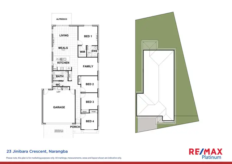 Floorplan of Homely house listing, 23 Jinibara Crescent, Narangba QLD 4504