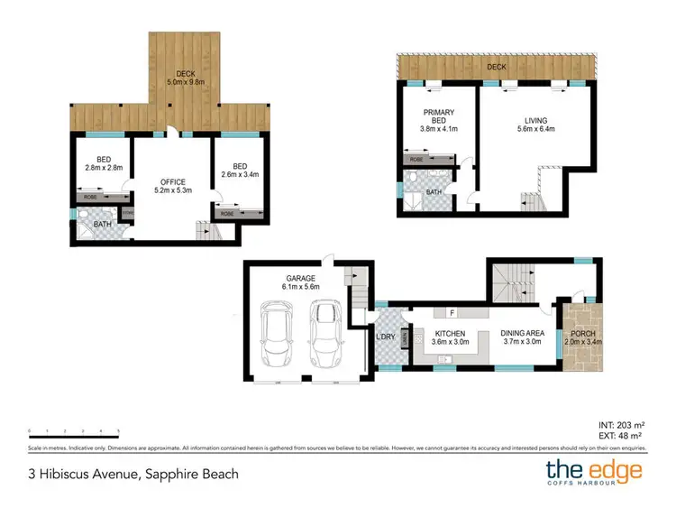 Floorplan of Homely house listing, 3 Hibiscus Avenue, Sapphire Beach NSW 2450