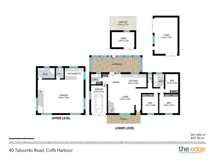 Floorplan of Homely house listing, 40 Taloumbi Road, Coffs Harbour NSW 2450