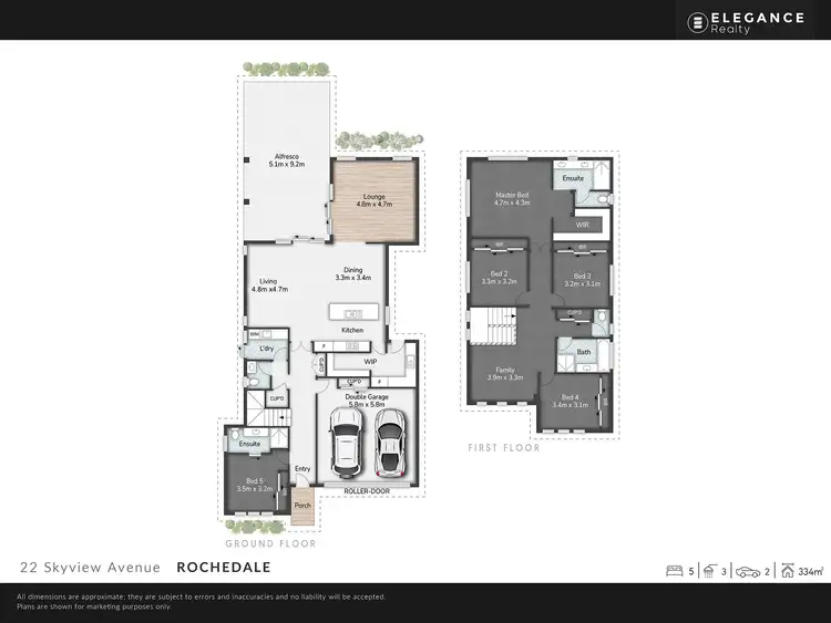 Floorplan of Homely house listing, 22 Skyview Avenue, Rochedale QLD 4123