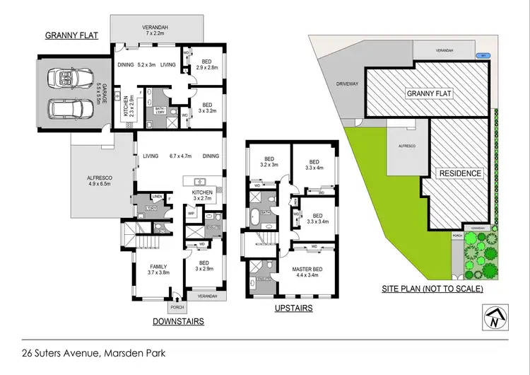 Floorplan of Homely house listing, 26 Suters Avenue, Marsden Park NSW 2765