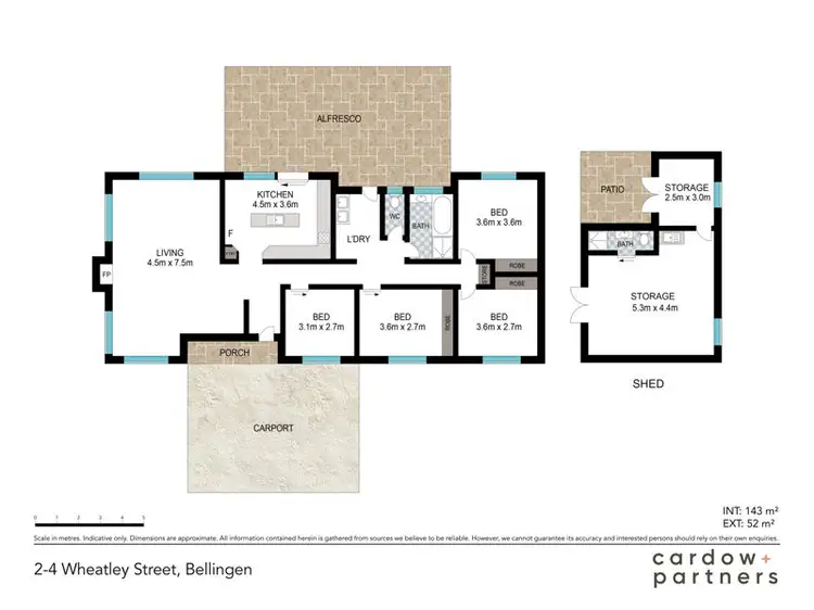 Floorplan of Homely house listing, 2-4 Wheatley St, Bellingen NSW 2454