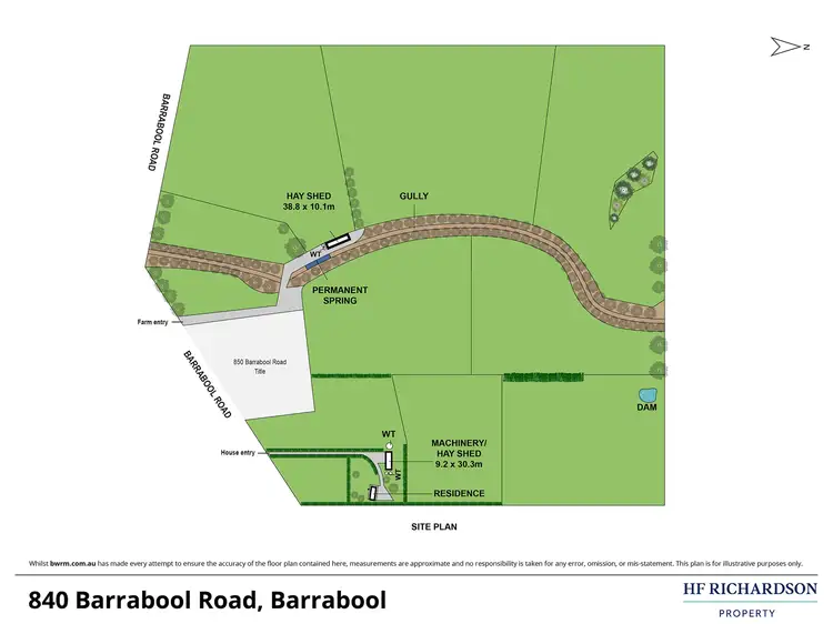 Floorplan of Homely rural property listing, 840 Barrabool Road, Barrabool VIC 3221