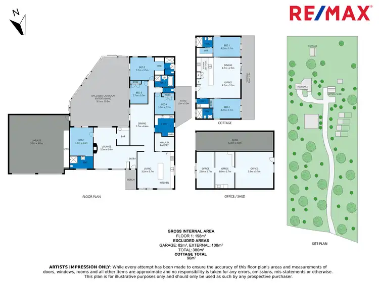 Floorplan of Homely house listing, 100 Radbourne Road, Tanawha QLD 4556