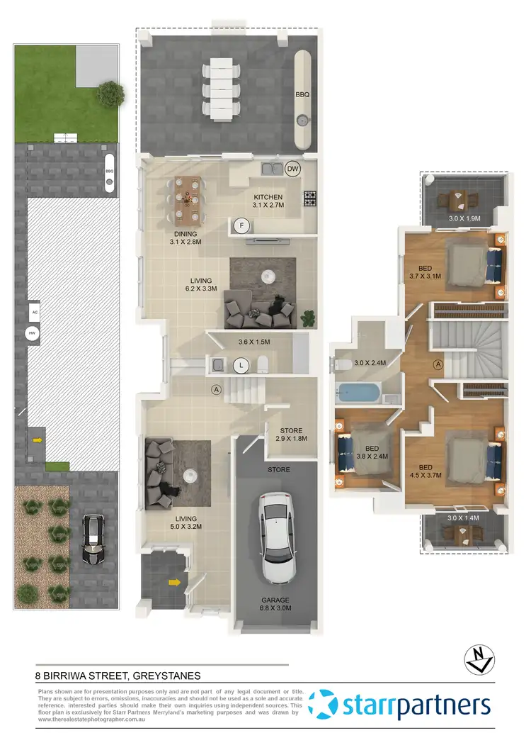 Floorplan of Homely house listing, 8 Birriwa Street, Greystanes NSW 2145