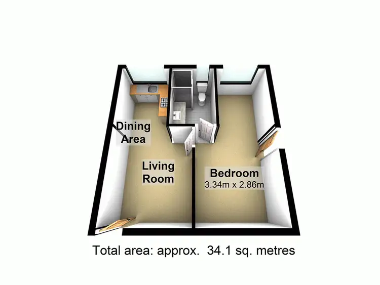 Floorplan of Homely unit listing, 3/30 Villa Street, Annerley QLD 4103