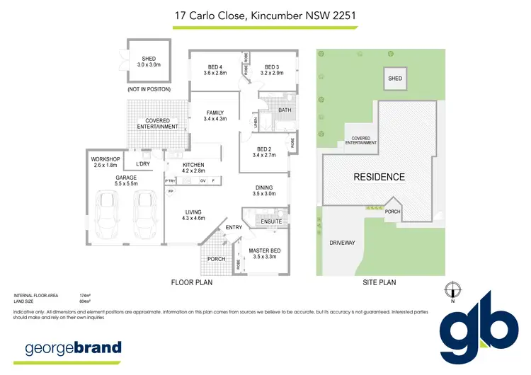 Floorplan of Homely house listing, 17 Carlo Close, Kincumber NSW 2251