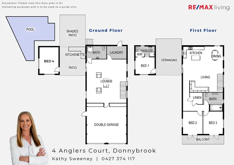 Floorplan of Homely house listing, 4 Anglers Court, Donnybrook QLD 4510