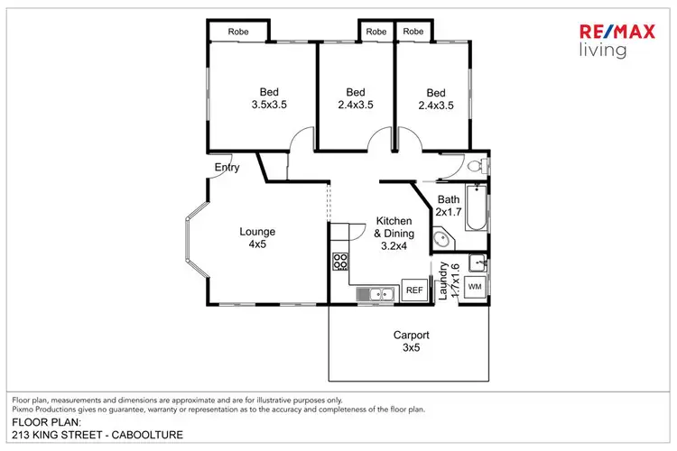 Floorplan of Homely house listing, 213 King Street, Caboolture QLD 4510