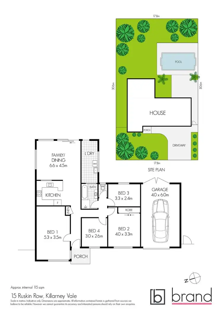 Floorplan of Homely house listing, 15 Ruskin Row, Killarney Vale NSW 2261