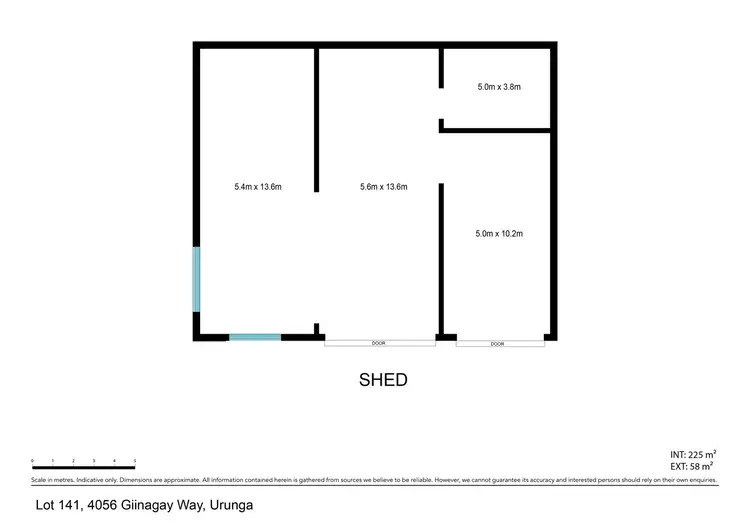 Floorplan of Homely land listing, 4056 Giinagay Way, Urunga NSW 2455