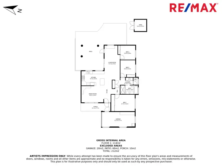Floorplan of Homely house listing, 47 Sunbird Chase, Parrearra QLD 4575