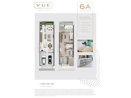 Floorplan of Homely townhouse listing, 34/1 Vue Boulevard, Robina QLD 4226