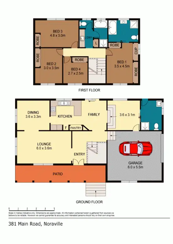 Floorplan of Homely house listing, 381 Main Road, Noraville NSW 2263