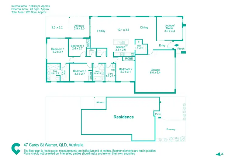 Floorplan of Homely house listing, 47 Carey Street, Warner QLD 4500
