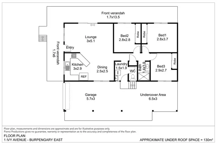 Floorplan of Homely retirement listing, 1 Ivy Avenue, Green Wattle Gardens, 134 Bruce Hwy Service Road, Burpengary QLD 4505