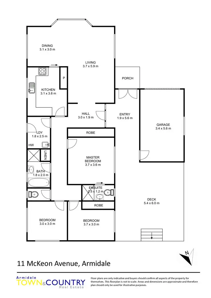 Floorplan of Homely house listing, 11 Mckeon Avenue, Armidale NSW 2350