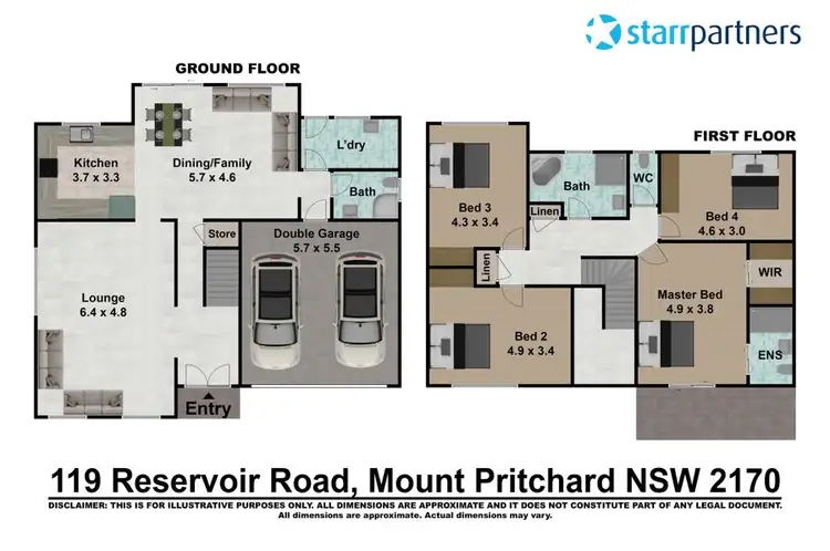 Floorplan of Homely house listing, 119 Reservoir Road, Mount Pritchard NSW 2170