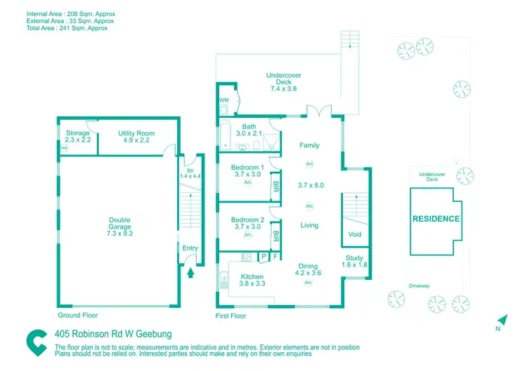 Floorplan of Homely house listing, 405 Robinson Road, Geebung QLD 4034