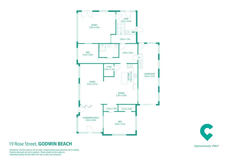 Floorplan of Homely house listing, 19 Rose Street, Godwin Beach QLD 4511