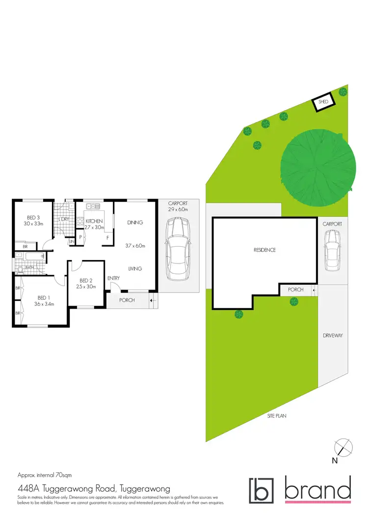Floorplan of Homely house listing, 448A Tuggerawong Road, Tuggerawong NSW 2259