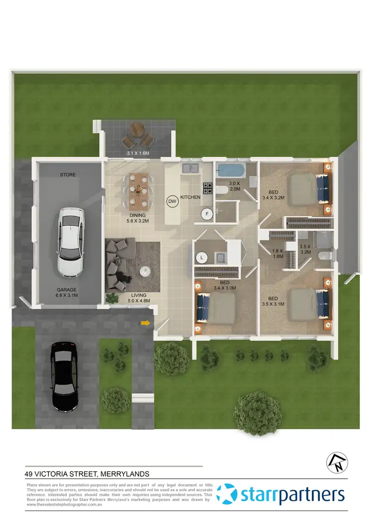 Floorplan of Homely house listing, 49 Victoria Street, Merrylands NSW 2160