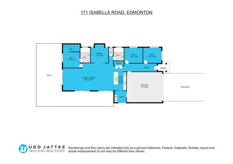 Floorplan of Homely house listing, 171 Isabella Road, Edmonton QLD 4869
