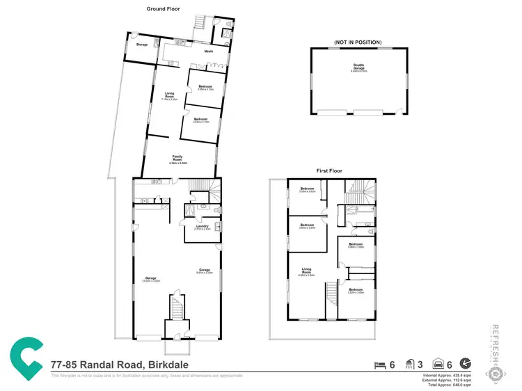 Floorplan of Homely house listing, 77-85 Randall Road, Birkdale QLD 4159