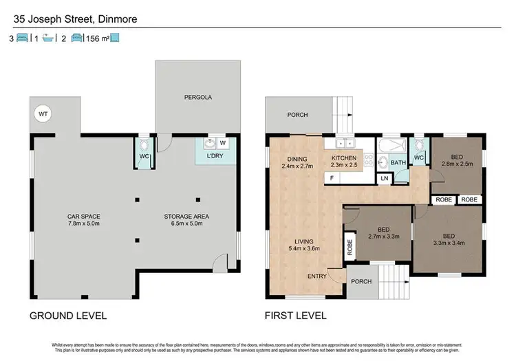Floorplan of Homely house listing, 35 Joseph Street, Dinmore QLD 4303