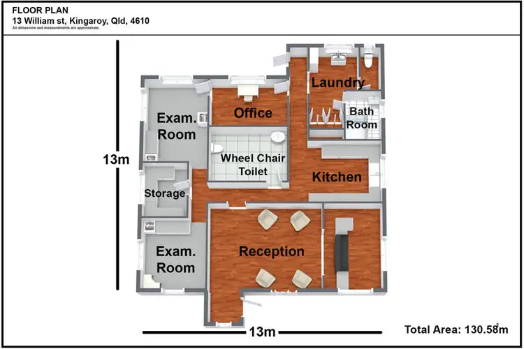 Floorplan of Homely house listing, 13 William St, Kingaroy QLD 4610