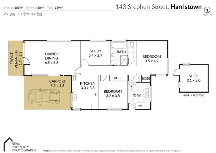 Floorplan of Homely house listing, 143 Stephen Street, Harristown QLD 4350