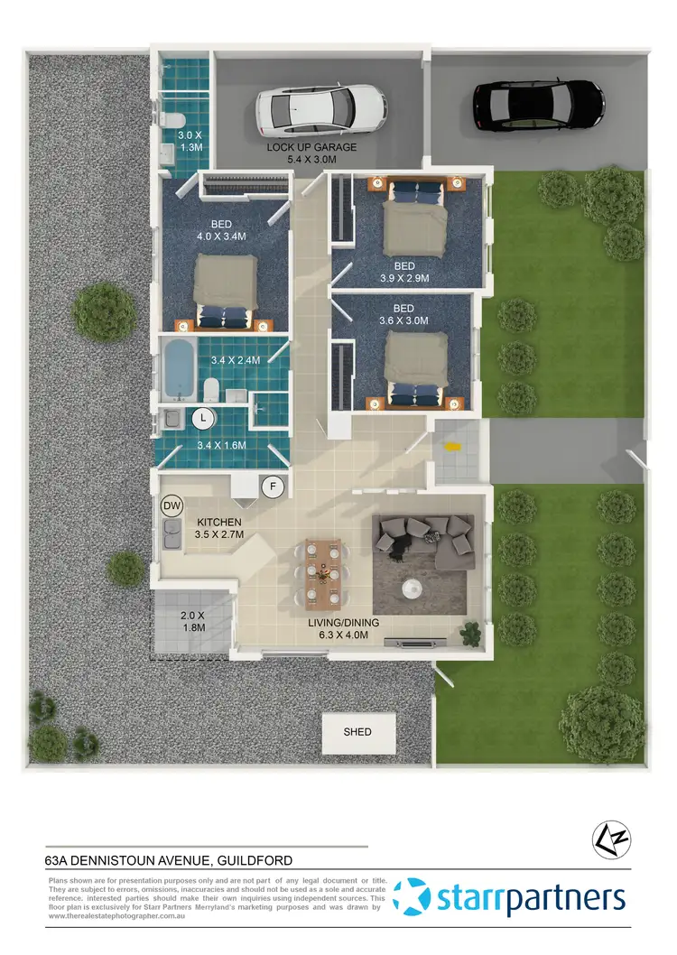 Floorplan of Homely house listing, 63a Dennistoun Avenue, Guildford NSW 2161