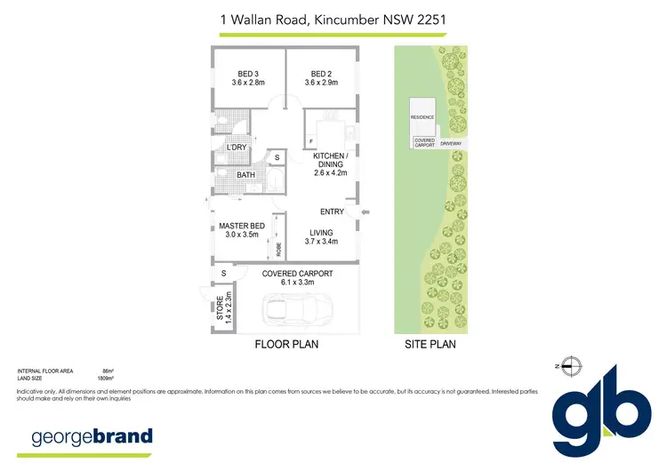Floorplan of Homely house listing, 1 Wallan Road, Kincumber NSW 2251
