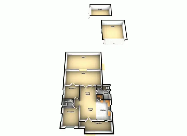 Floorplan of Homely house listing, 23 Creton Street, Brighton QLD 4017
