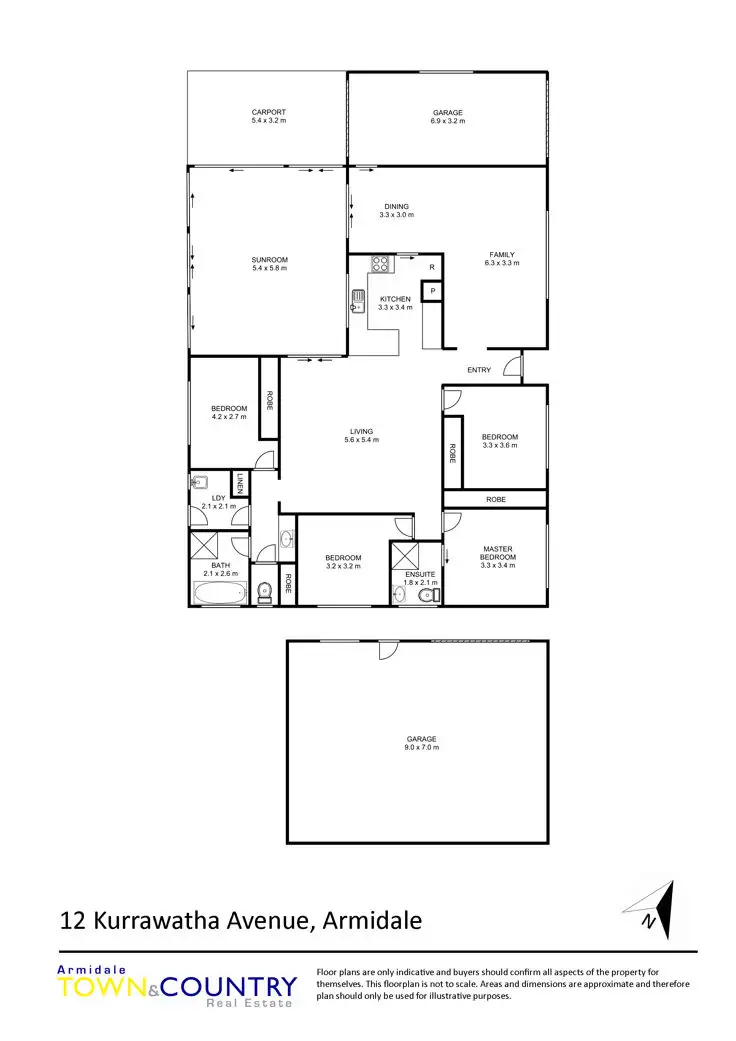 Floorplan of Homely house listing, 12 Kurrawatha Avenue, Armidale NSW 2350