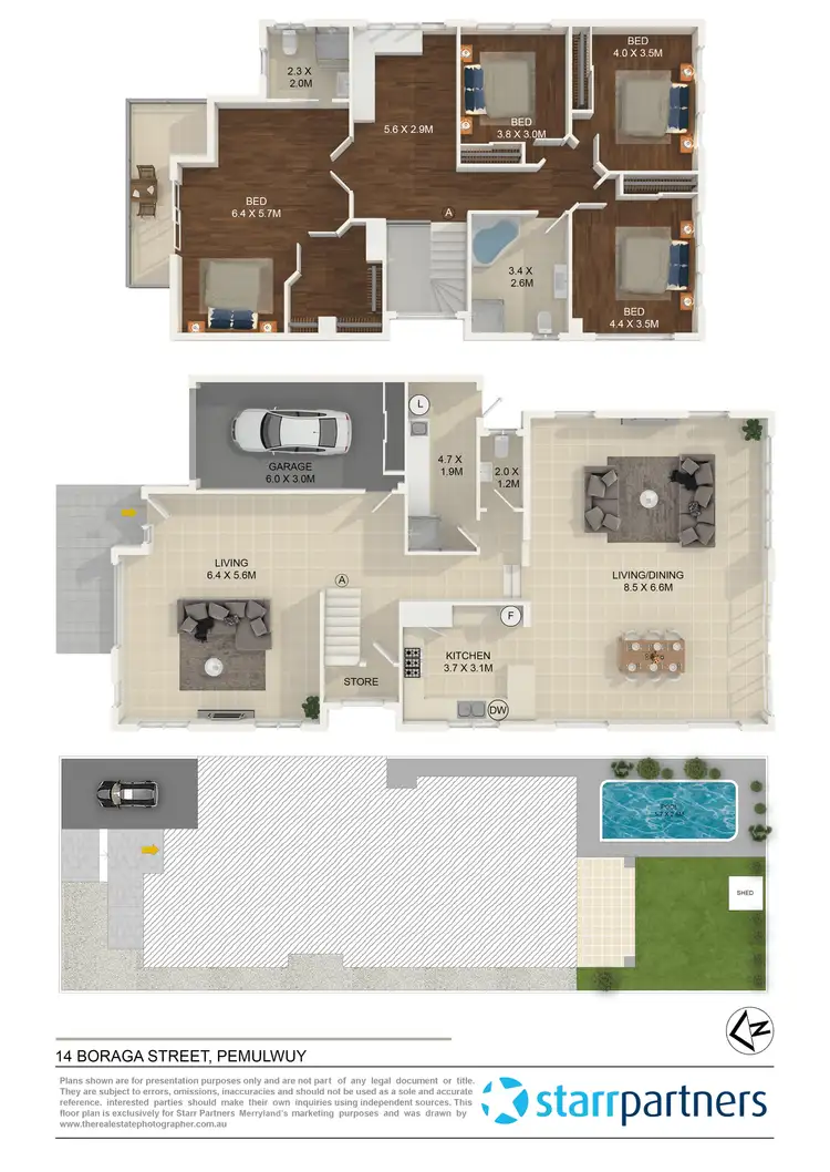 Floorplan of Homely house listing, 14 Boraga Street, Pemulwuy NSW 2145