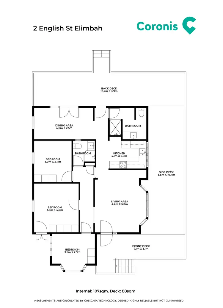 Floorplan of Homely house listing, 2 English Street, Elimbah QLD 4516