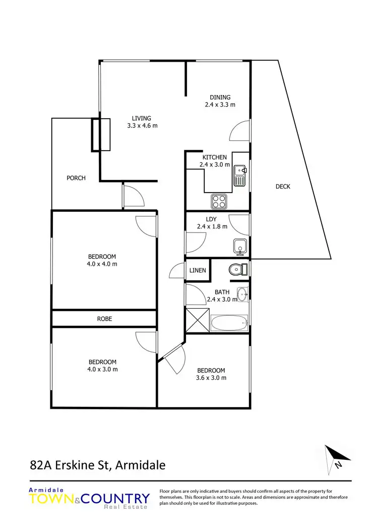 Floorplan of Homely house listing, 82a Erskine Street, Armidale NSW 2350