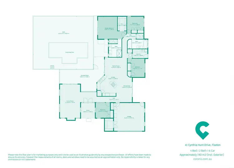 Floorplan of Homely house listing, 41 Cynthia Hunt Drive, Flaxton QLD 4560