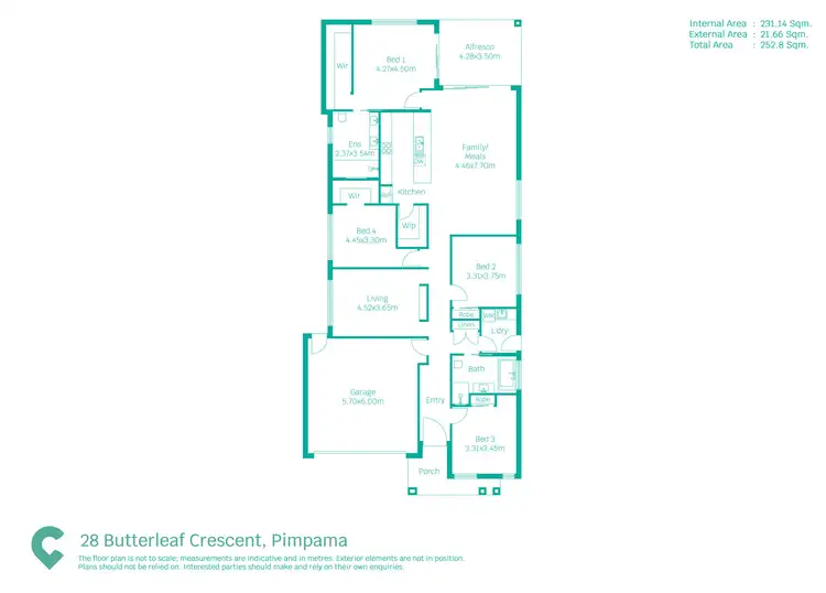 Floorplan of Homely house listing, 28 Butterleaf Crescent, Pimpama QLD 4209