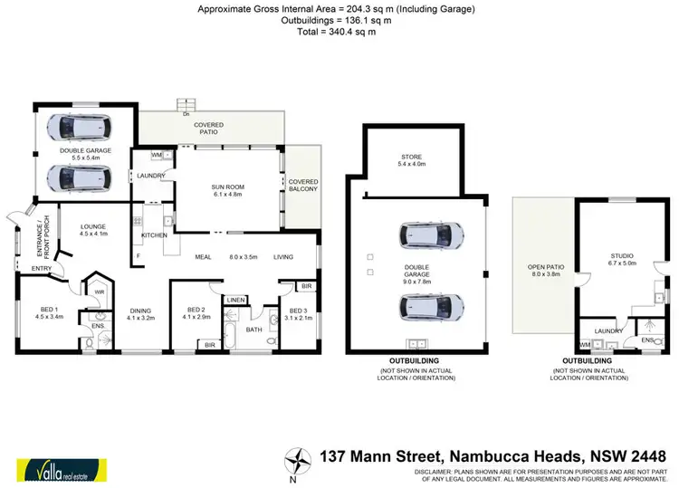 Floorplan of Homely house listing, 137 MANN STREET, Nambucca Heads NSW 2448