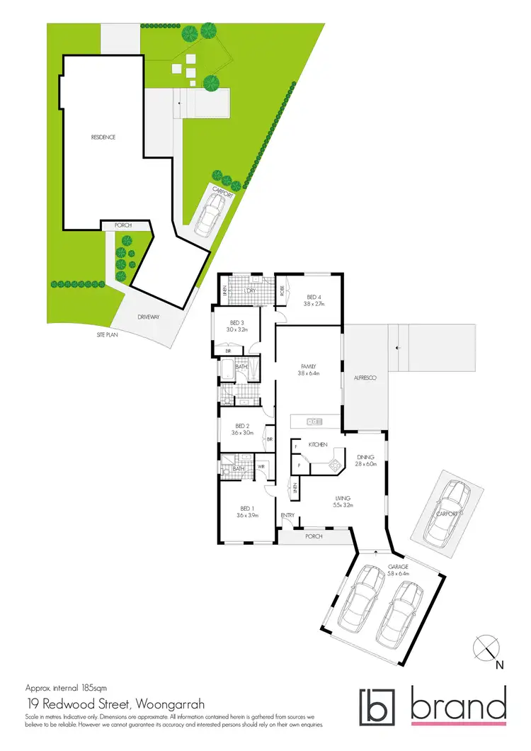 Floorplan of Homely house listing, 19 Redwood Street, Woongarrah NSW 2259