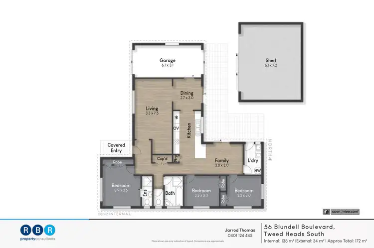 Floorplan of Homely house listing, 56 Blundell Boulevard, Tweed Heads South NSW 2486