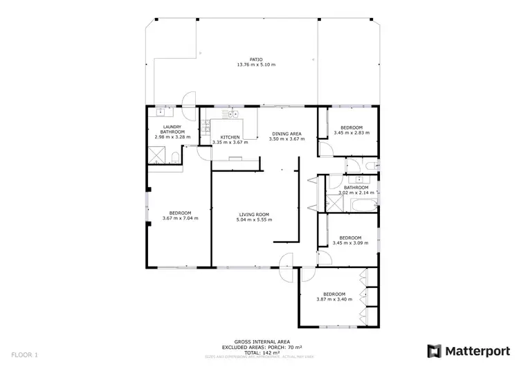 Floorplan of Homely house listing, 23 Eungella Street, Toormina NSW 2452