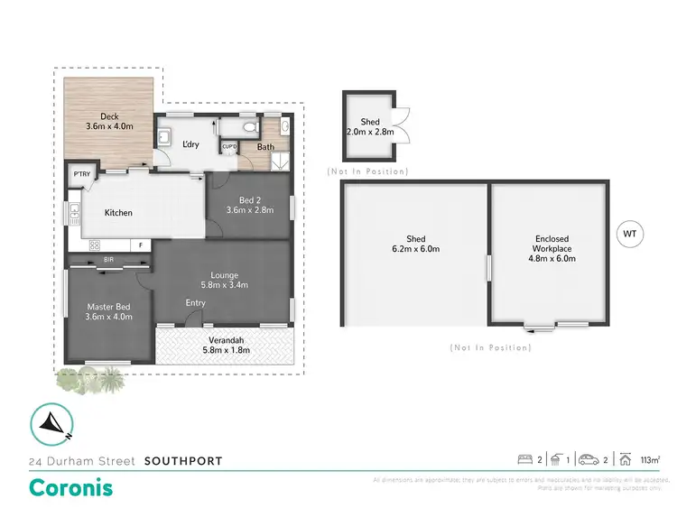Floorplan of Homely house listing, 24 Durham Street, Southport QLD 4215