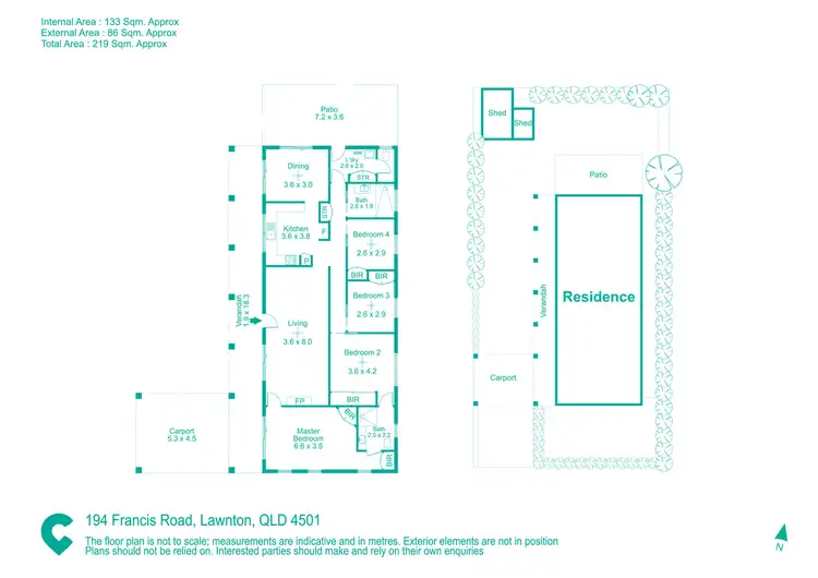 Floorplan of Homely house listing, 194 Francis Road, Lawnton QLD 4501