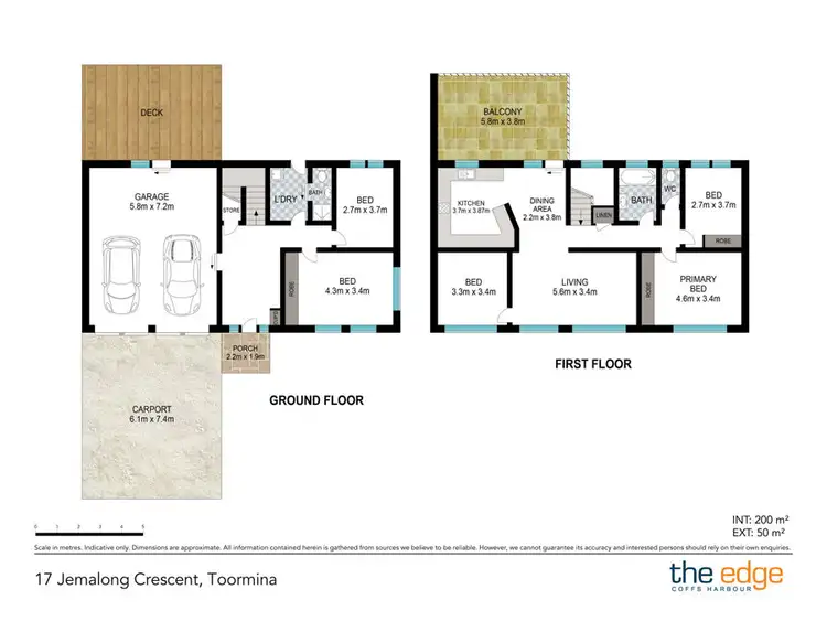 Floorplan of Homely house listing, 17 Jemalong Crescent, Toormina NSW 2452