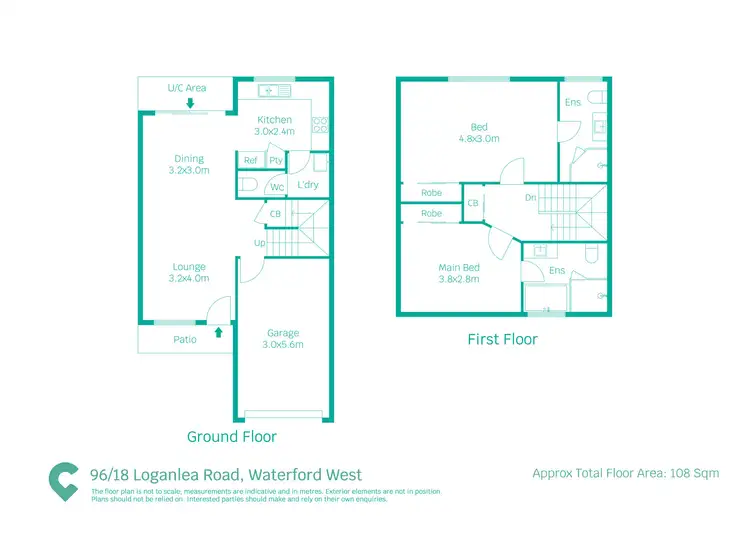 Floorplan of Homely unit listing, 96/18 Loganlea Road, Waterford West QLD 4133