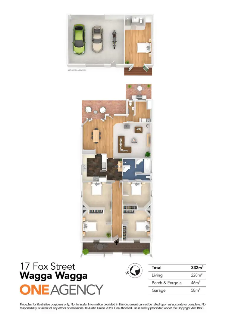 Floorplan of Homely house listing, 17 FOX STREET, Wagga Wagga NSW 2650